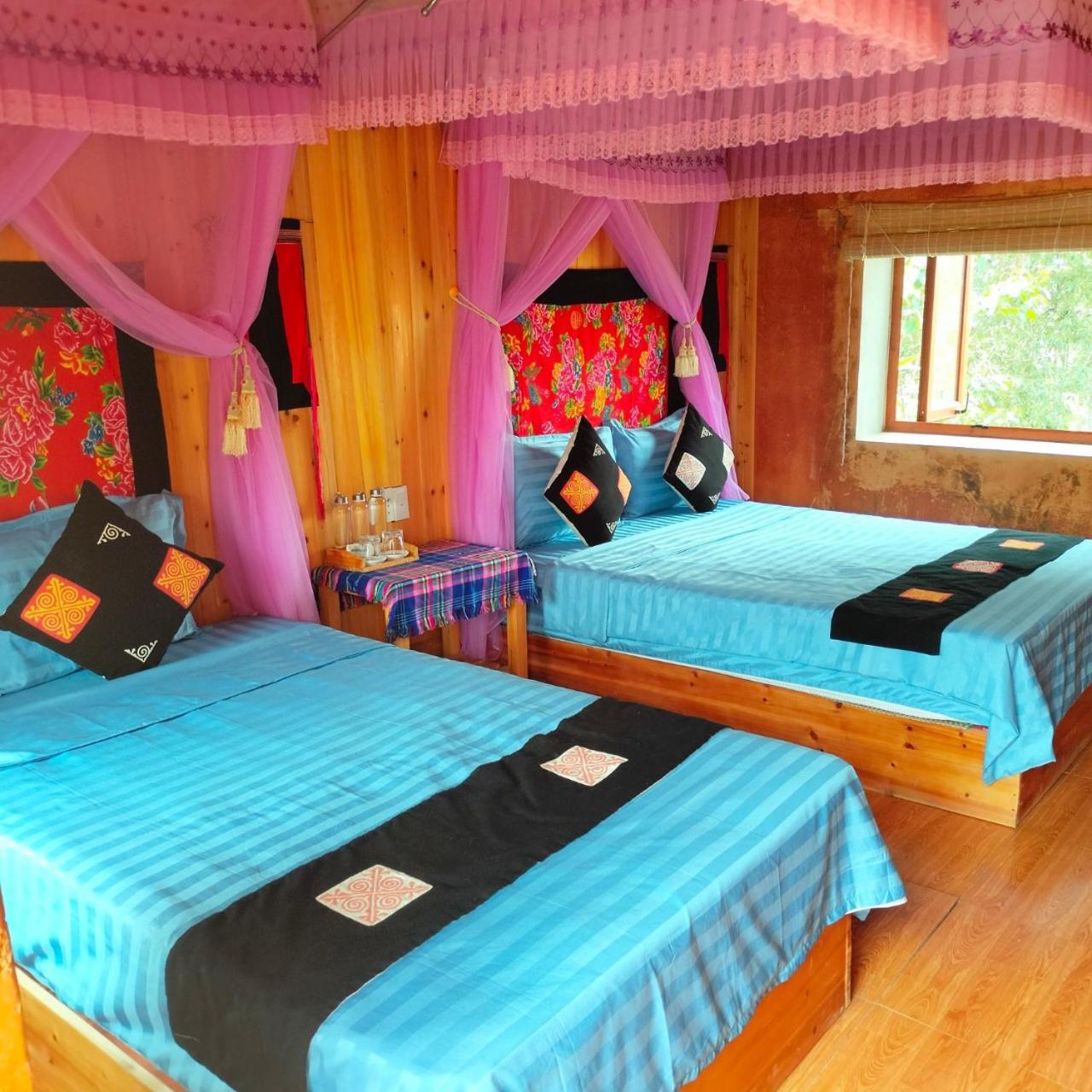 Hong Thu Homestay & Bungalow Quan Ba Esterno foto