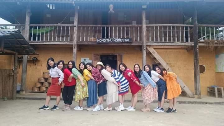 Hong Thu Homestay & Bungalow Quan Ba Esterno foto