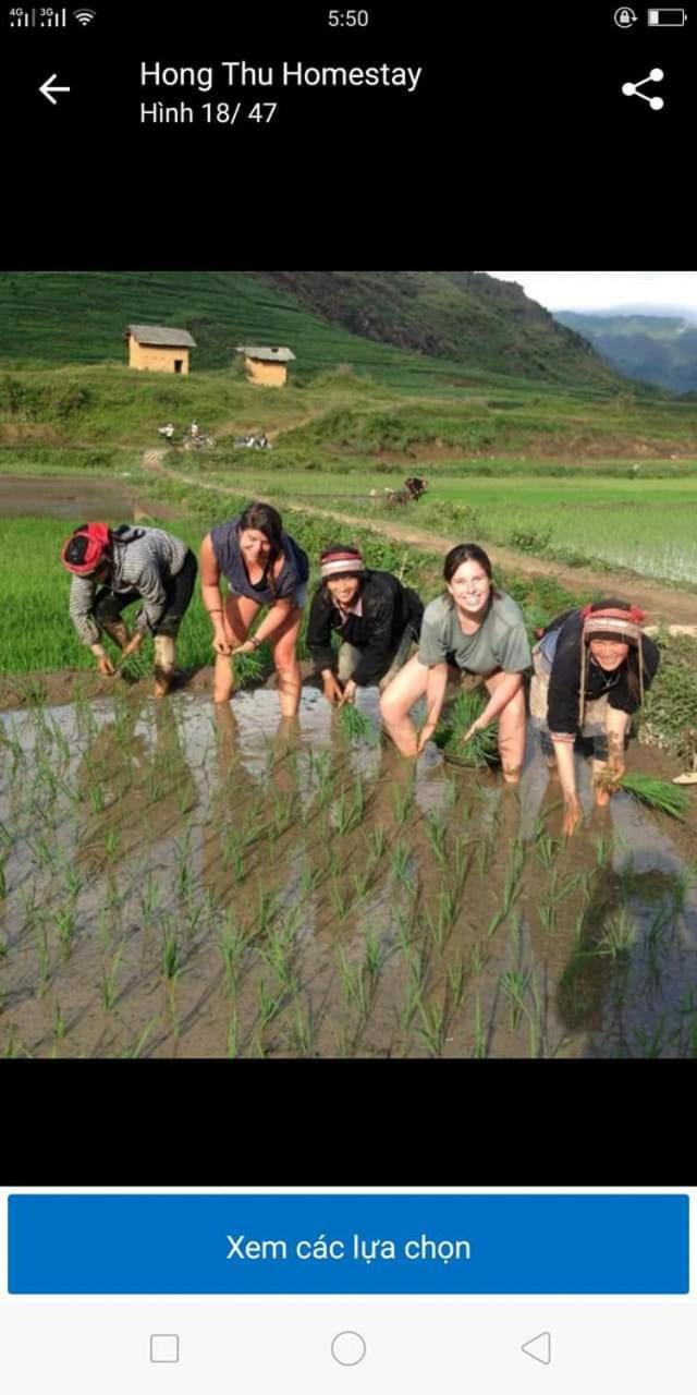 Hong Thu Homestay & Bungalow Quan Ba Esterno foto