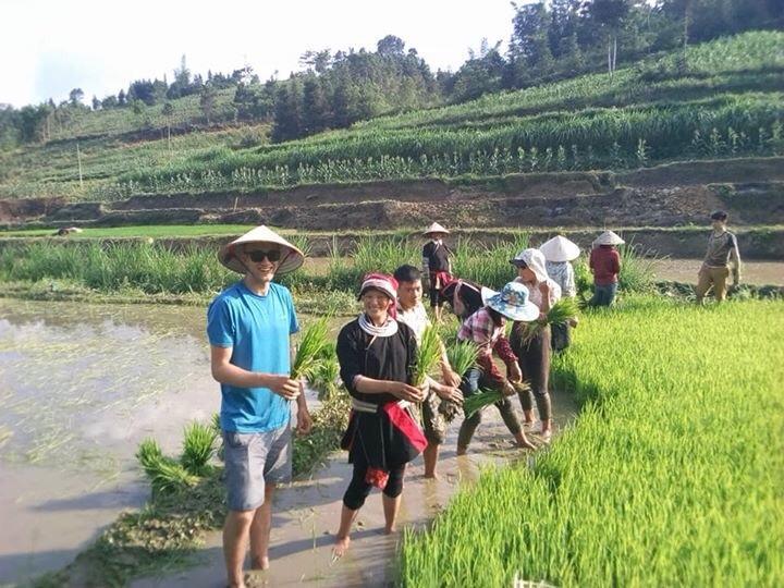 Hong Thu Homestay & Bungalow Quan Ba Esterno foto