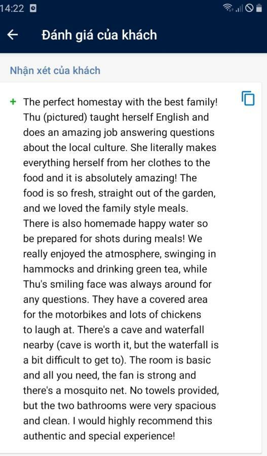 Hong Thu Homestay & Bungalow Quan Ba Esterno foto