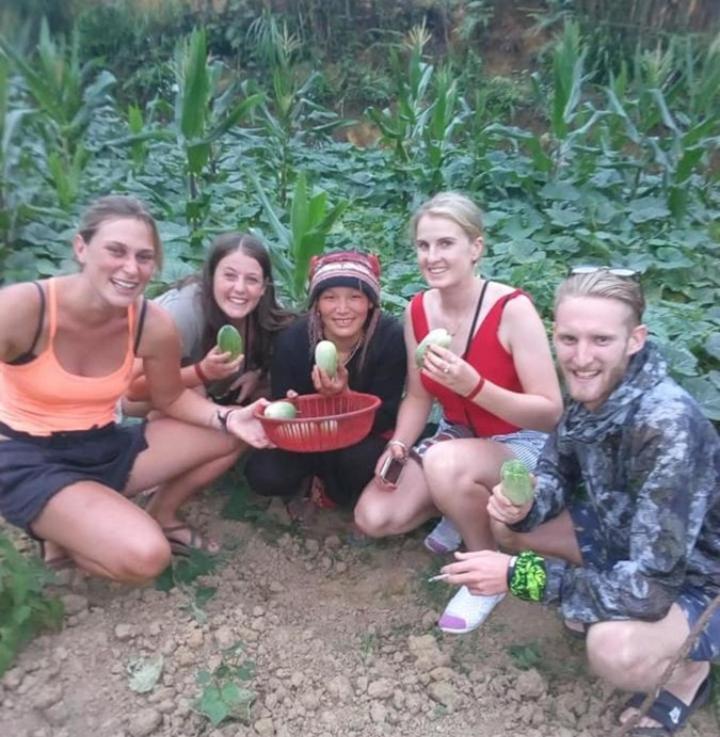 Hong Thu Homestay & Bungalow Quan Ba Esterno foto